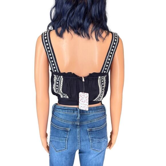 NWT Free People Hill Top Crop Top - Picture 6 of 7